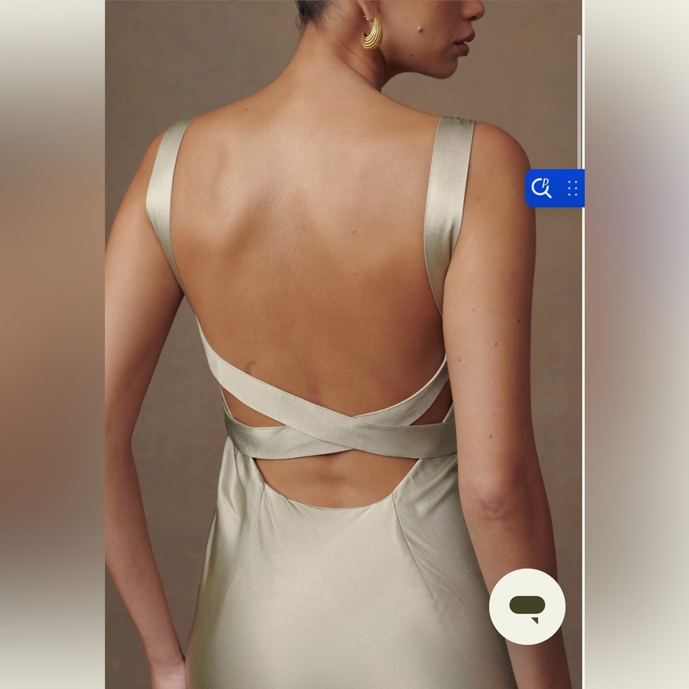 Meshki Ensley Satin Maxi Dress - Picture 2 of 2